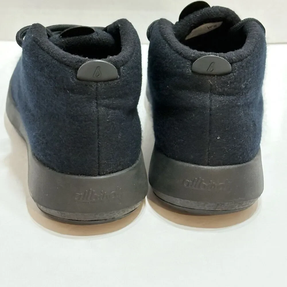 Allbirds Womens Wool Runner-up Mizzles Sneakers US 8 Savannah Night High Top